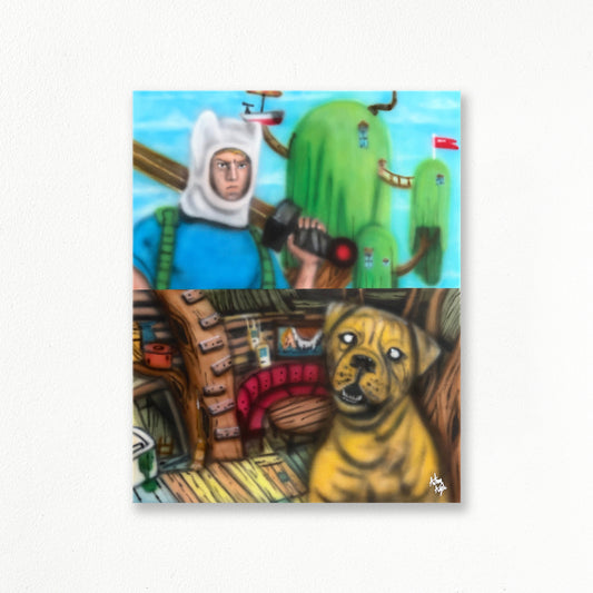"Adventure Time" Painting