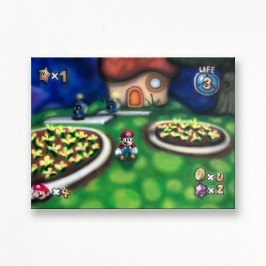 "Mario Galaxy" Painting