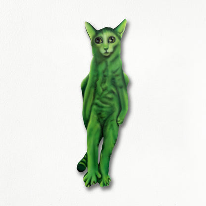 Alien Cat Painting