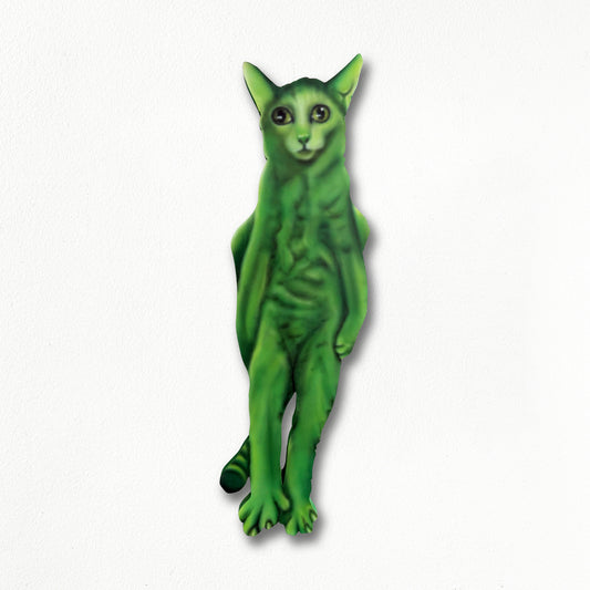 Alien Cat Painting