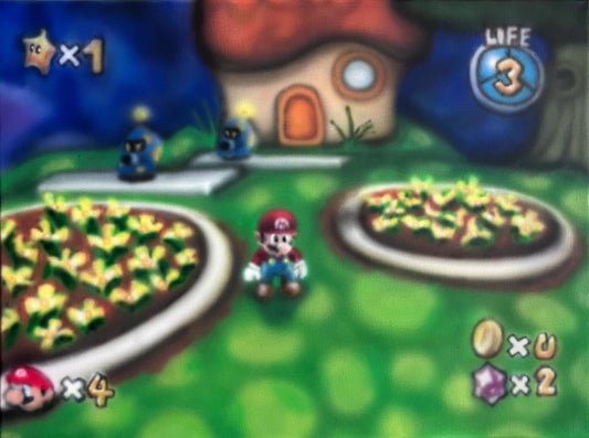 "Mario Galaxy" Painting
