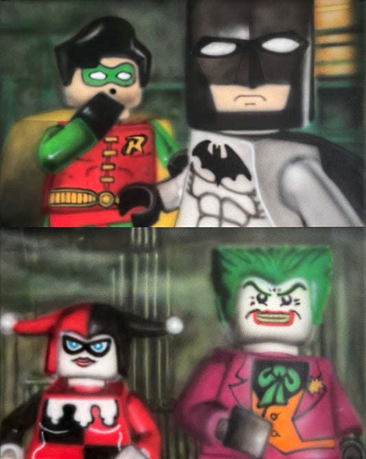 "Lego Batman" Painting