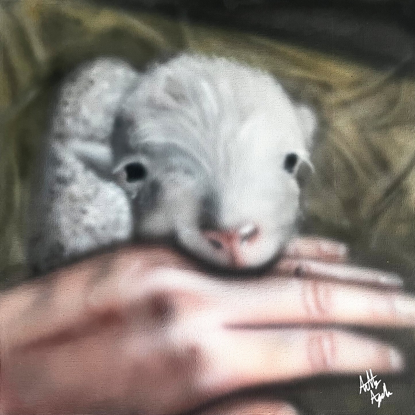 "Lamb" Painting