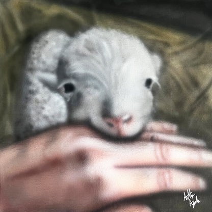 "Lamb" Painting