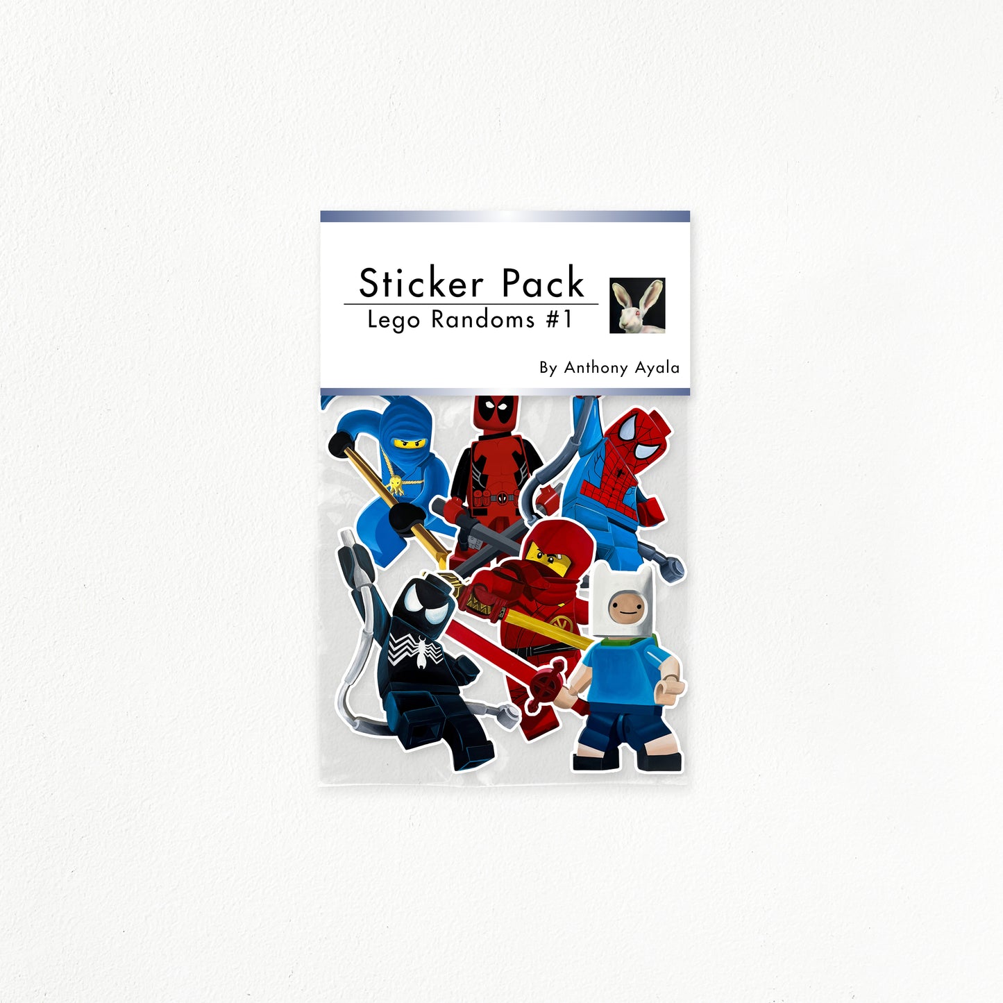 Lego Randoms Sticker Pack #1