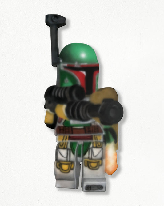Lego Boba Fett Painting