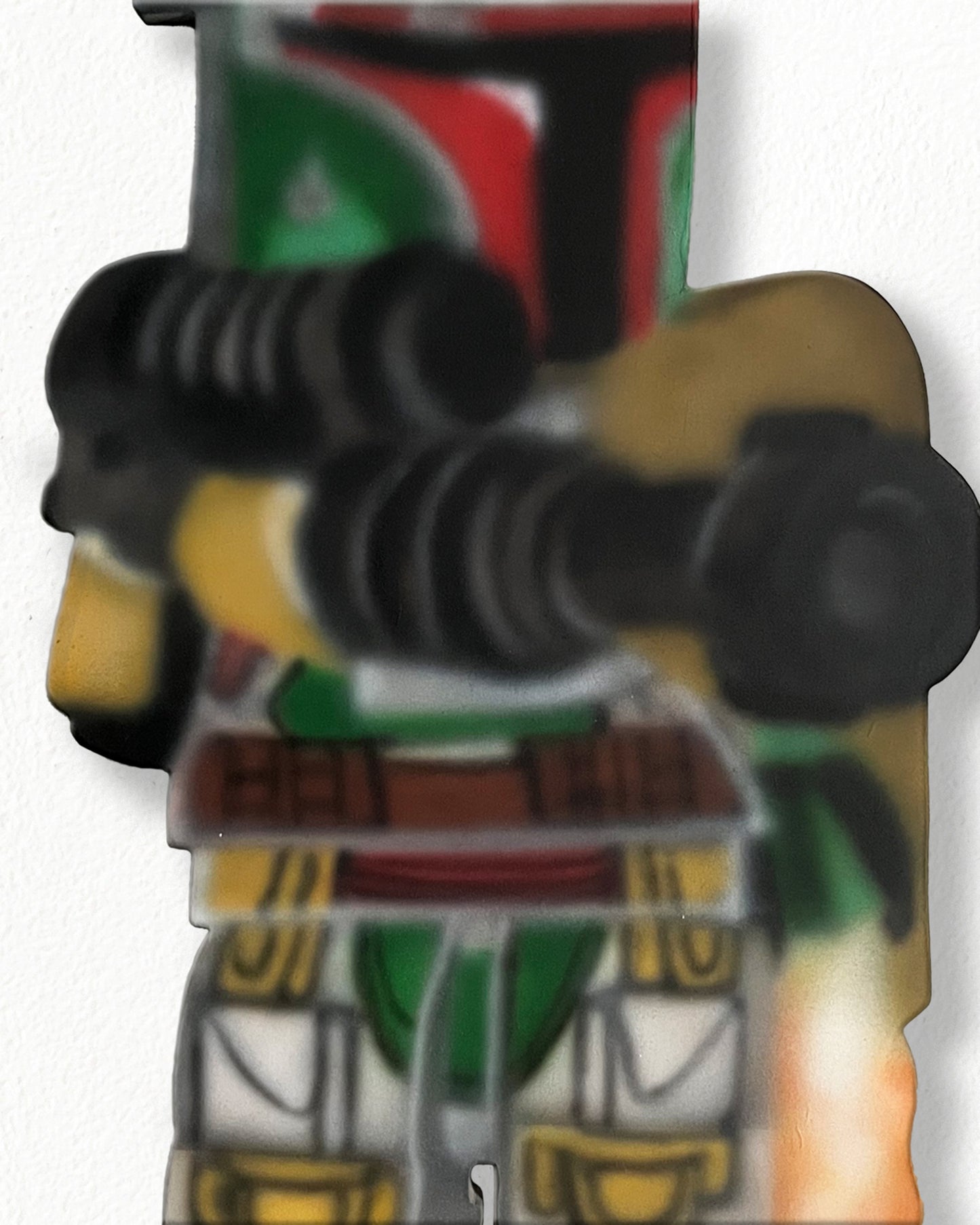 Lego Boba Fett Painting