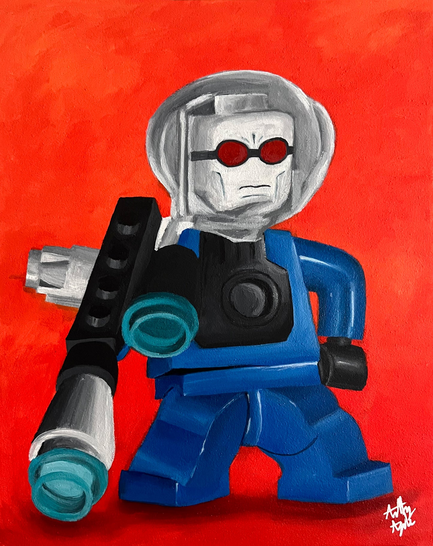 "Mr. Freeze" Painting