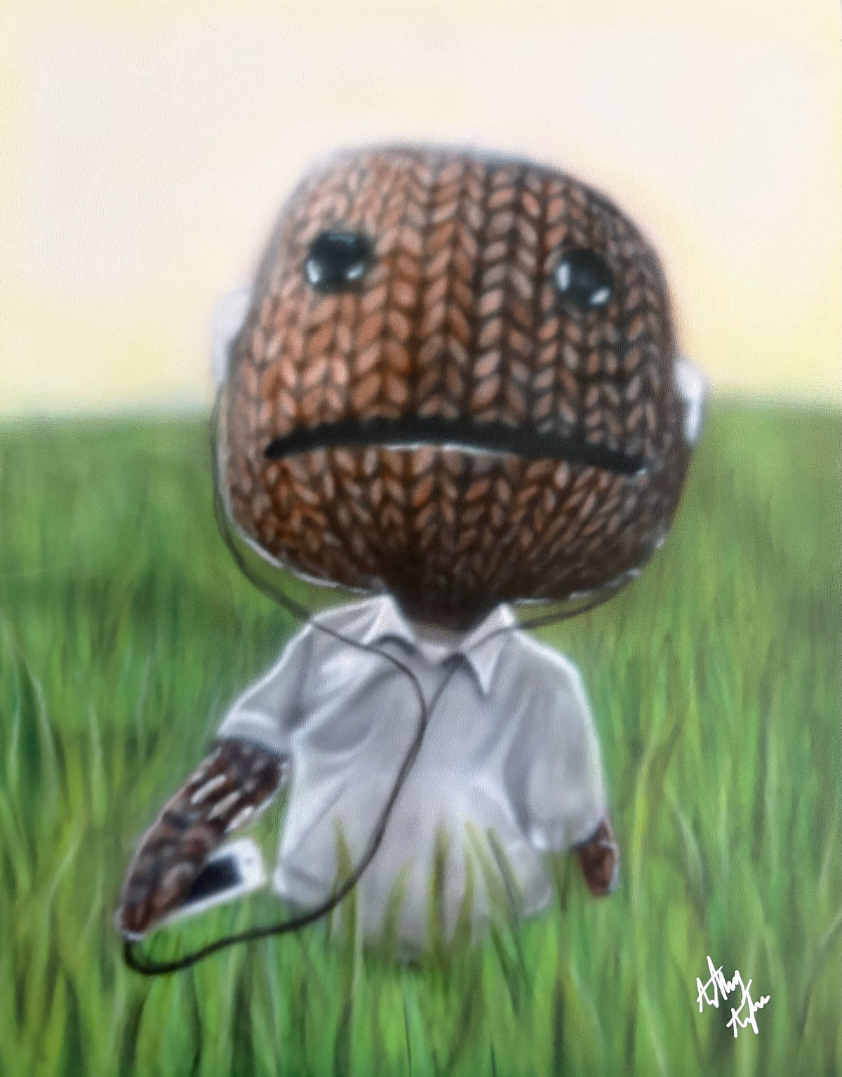 "Field of Memories" Painting