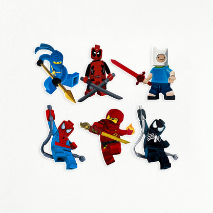 Lego Randoms Sticker Pack #1