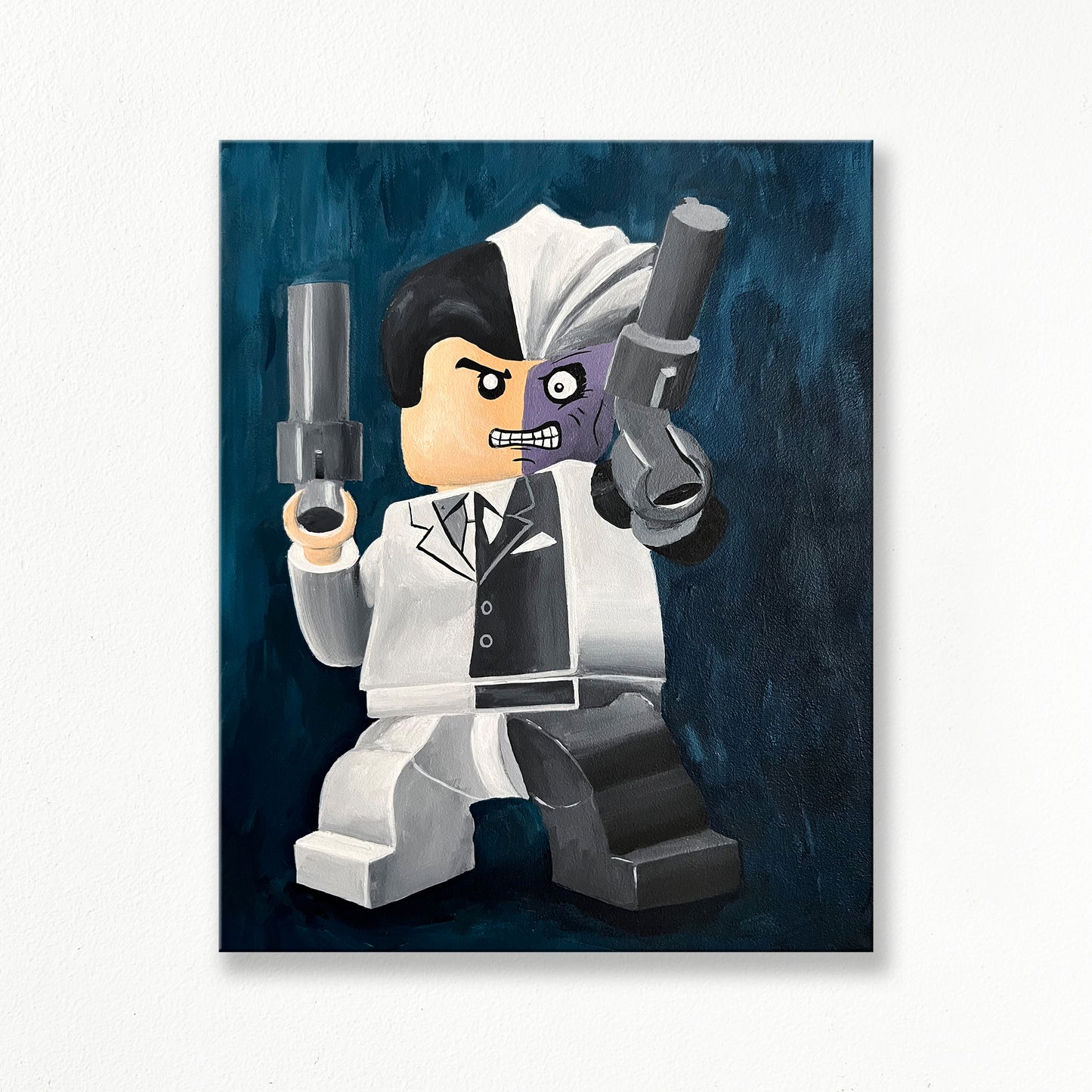 "Two-Face" Painting