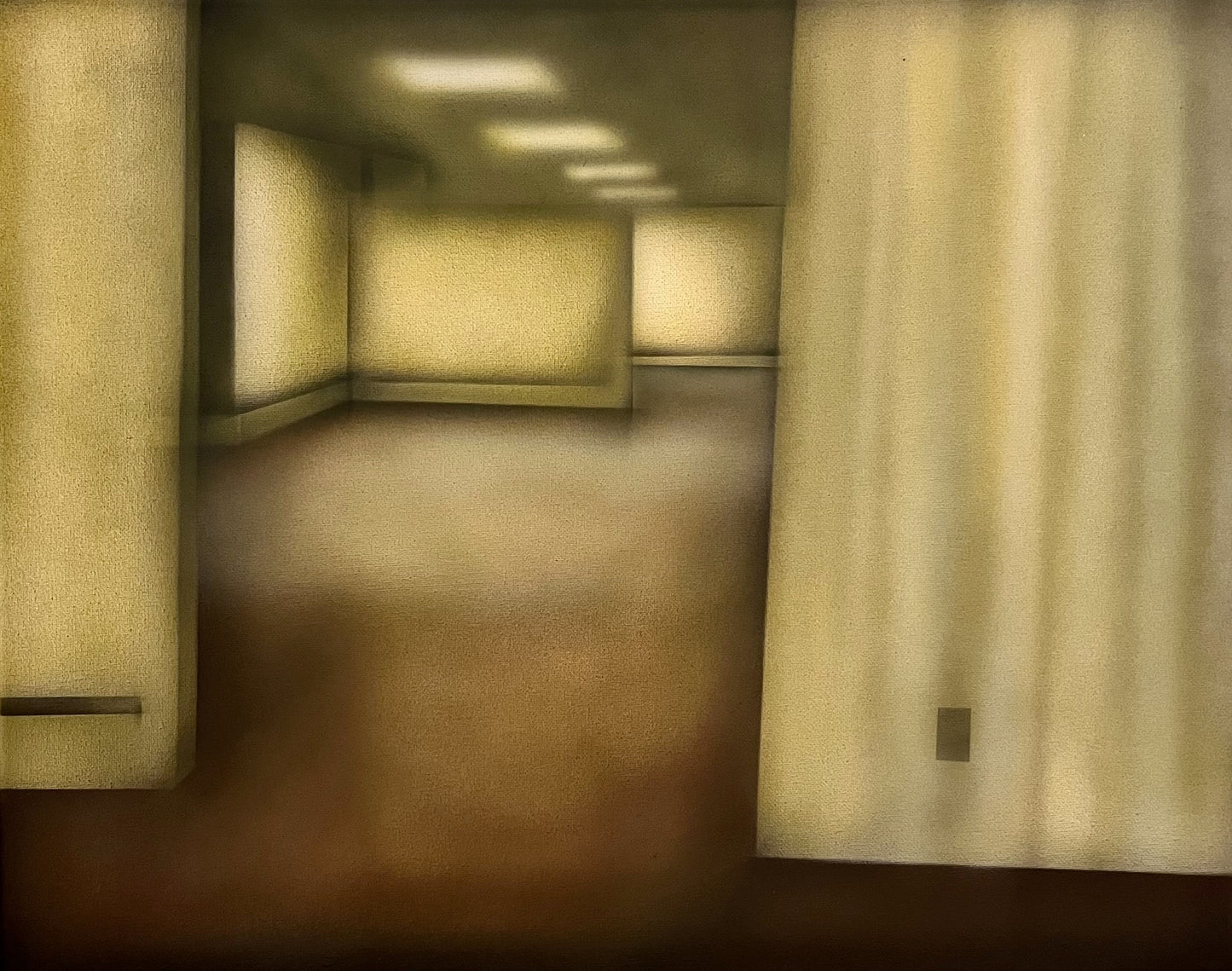 "Backrooms" Painting