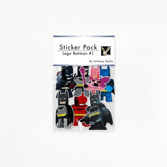 Lego Batman Sticker Pack #1