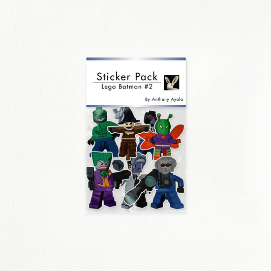 Lego Batman Sticker Pack #2
