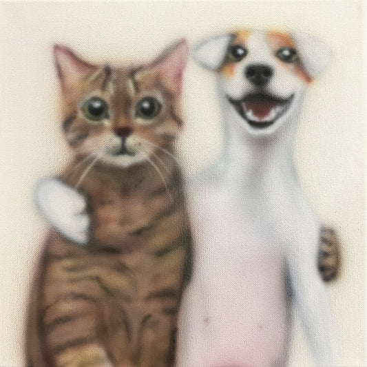 "Best Friends" Painting