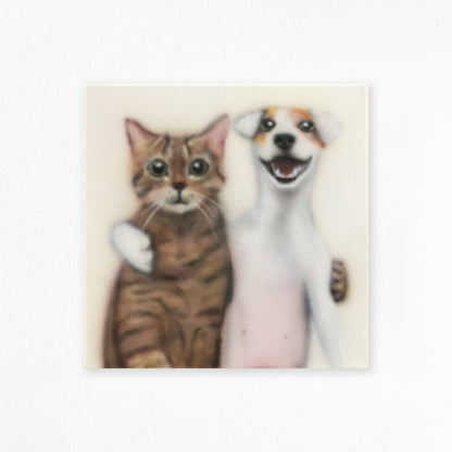 "Best Friends" Painting