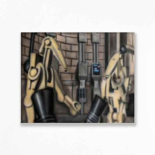 "Lego Droids" Print
