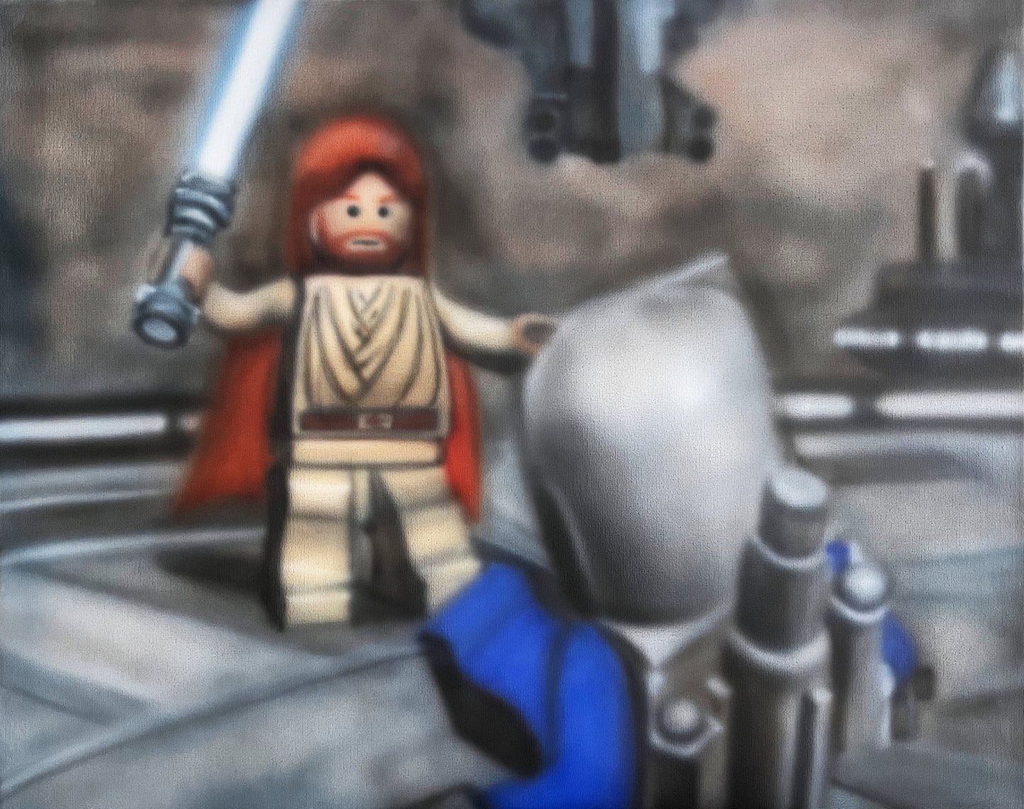 "Duel" Painting
