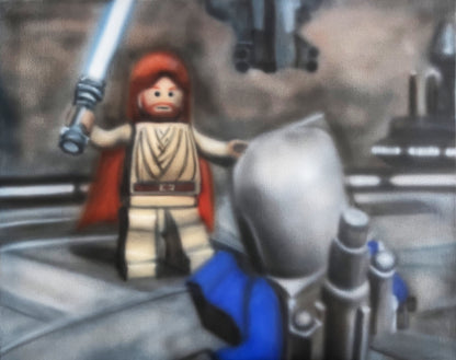 "Duel" Painting