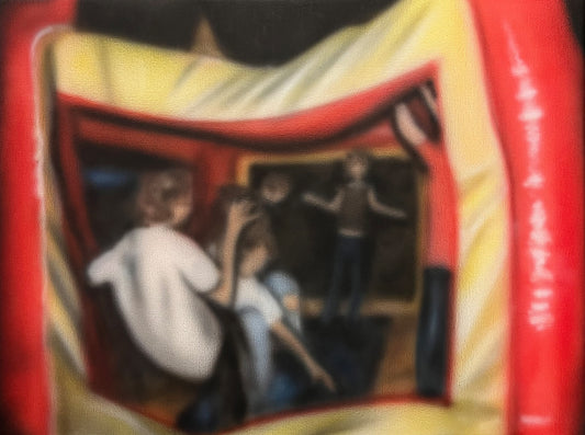 "Jumper" Painting