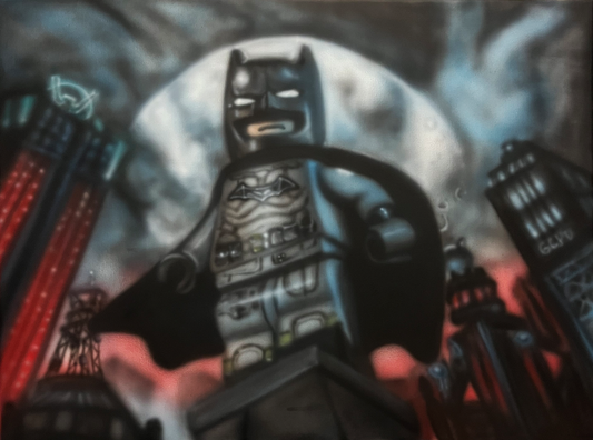 "Legacy of The Dark Knight" Painting