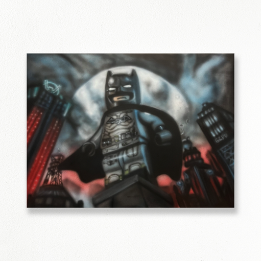"Legacy of The Dark Knight" Painting