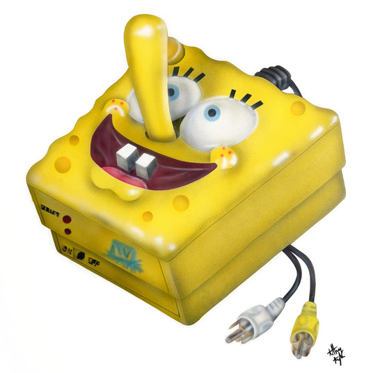 "SpongeBob Plug & Play" Painting