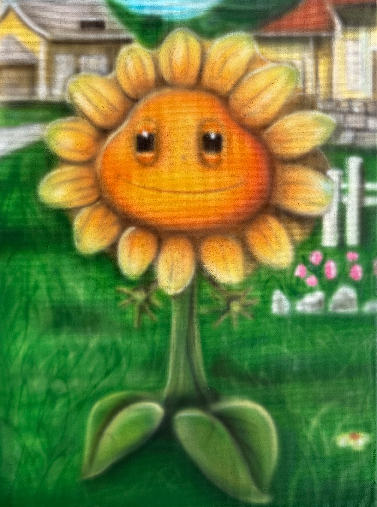 "Sunflower" Painting