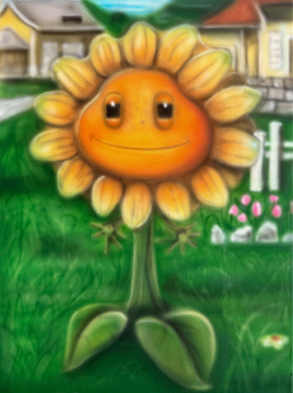 "Sunflower" Painting
